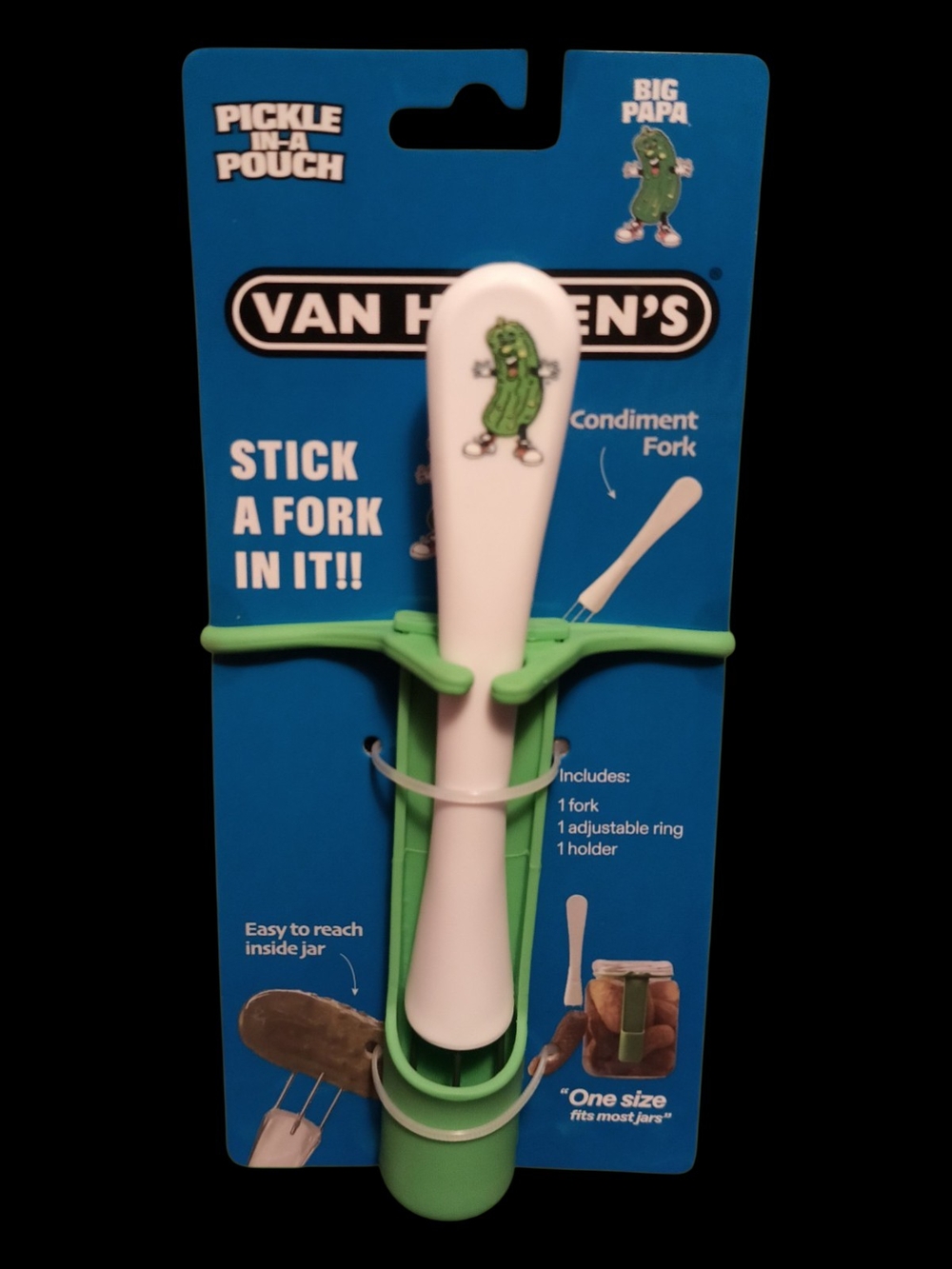 Van Holten Pickle Condiment Fork